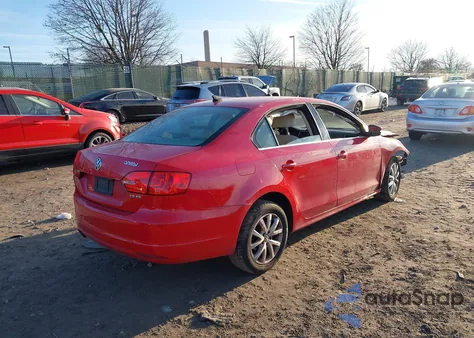2013 Volkswagen Jetta 2.5L Se из США, поврежденный, VIN 3VWDP7AJ6DM430404